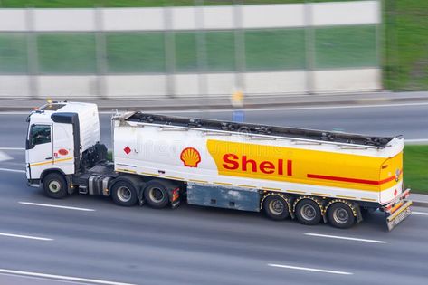 Fuel Logo, Truck Shells, City Highway, Tanker Truck, Fuel Truck, Tanker Trucking, St Petersburg, Fuel, Russia