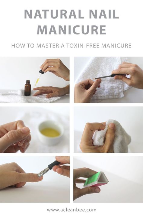 Natural Manicure Ideas, Natural Nail Manicure, Nail Care Diy, Nail Application, Natural Nails Manicure, Nail Care Products, Natural Manicure, Natural Nail Care, Polish Manicure