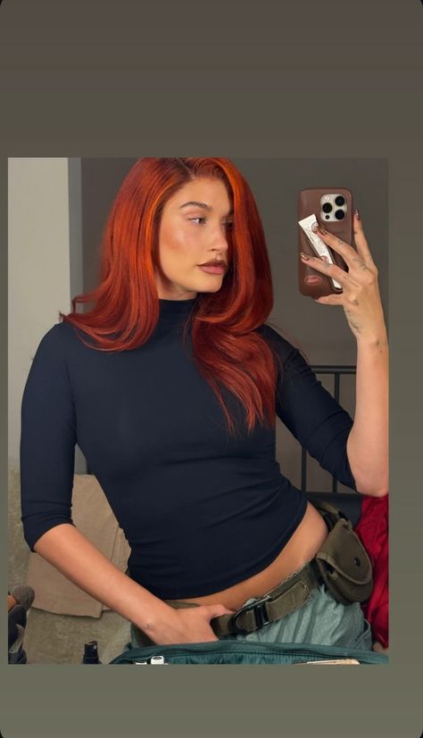 Hailey Bieber Halloween, Hailey Baldwin, Ginger Hair, Hailey Bieber, Halloween Costume, Ginger, Halloween Costumes, Halloween, Hair