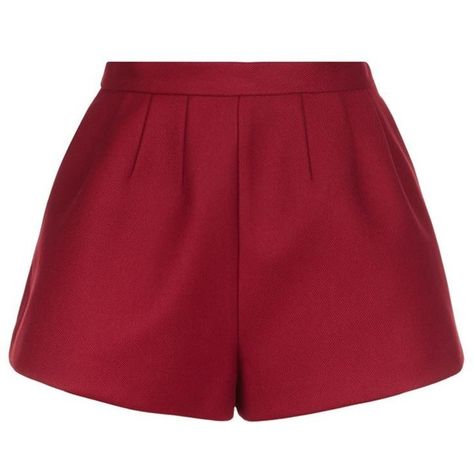 Red Valentino Twill Shorts (1.055 BRL) ❤ liked on Polyvore featuring shorts, bottoms, pants, red valentino, twill shorts and pocket shorts Eclectic Clothes, Short Hair Outfits, Clothing Png, Nicole Fashion, Maroon Shorts, Zipper Shorts, Vintage Wardrobe, Mid Rise Shorts, Twill Shorts