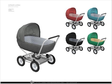 The Sims Resource - Infant crib - Stroller Sims 4 Infant Carrier Cc, Sims 4 Cc Stroller Patreon, Sims 4 Stroller Mod, Infant Stroller Sims 4, Sims 4 Cc Functional Stroller, Sims 4 Stroller Functional, The Sims Resource Infant, Sims 4 Functional Strollers, Sims 4 Stroller Cc