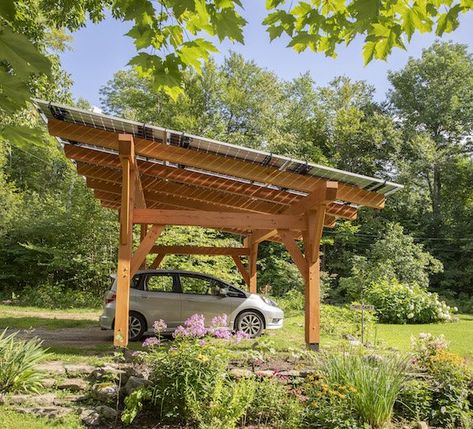 Solar Canopy, Solar Pergola, Timber Frame Pavilion, Car Shade, Car Canopy, Solar Car, Residential Solar, Chic Interior Design, Scandi Design