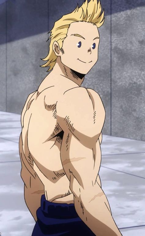 Mha Mirio Fanart, Mirio Togata Fanart, Himbo Men, Mha Men, Mirio Mha, Physique Inspiration, Mirio Togata, Anime Version, Character Design Male