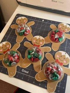 Christmas Favors Diy, Christmas Candy Crafts, Xmas Gingerbread, Candy Crafts, Christmas Favors, Big Project, Christmas Crafts For Kids, Xmas Crafts, Christmas Crafts Diy