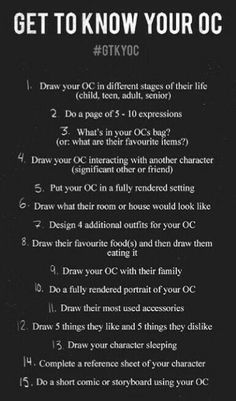 Stuff To Know About Your Oc, Get To Know Your Oc, Oc Activities, Oc Art Ideas, Oc Information, Oc Things, Drawing Challenges, Types Of Art Styles, Writing Inspiration Tips