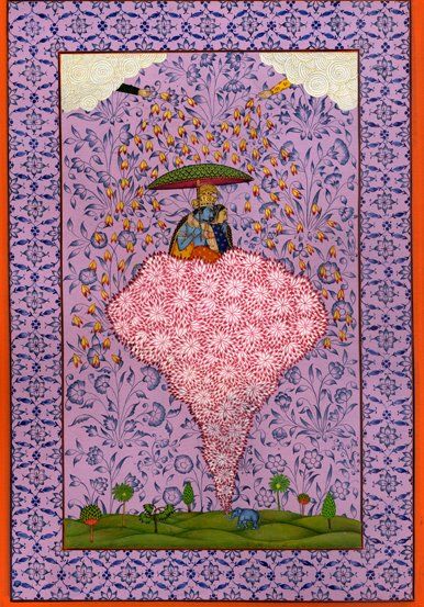 Alexander Gorlizki, Patachitra Paintings, Indian Miniatures, Indian Miniature, Persian Miniature, Art Indian, Miniature Paintings, Indian Painting, Architecture Tattoo