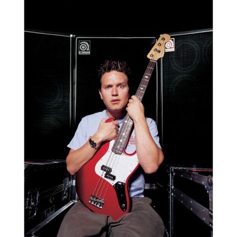 Blink 182 Mark Hoppus, Paul Reed Smith Guitars, Heritage Guitars, Breedlove Guitars, Bc Rich Guitars, Painting Guitar, Blink 182 Tom, Guild Guitars, Mark Hoppus