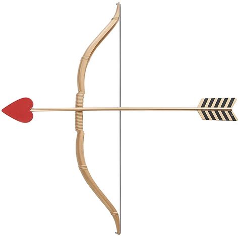 Mini Bow And Arrow, Arrow Costume, Cupid Valentines Day, Bow And Arrow Set, Arrow Art, Golden Bow, Cupid Love, California Costumes, Diy Halloween Costumes Easy