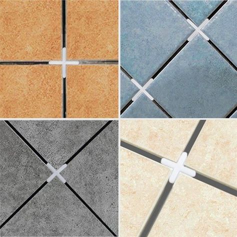 Plastic tile Spacer Tiles Installation, Tile Leveling System, Tile Floor Living Room, Tile Adhesive, Floor Living Room, Tile Spacers, Floor Office, Office Background, Shower Curtain Sizes