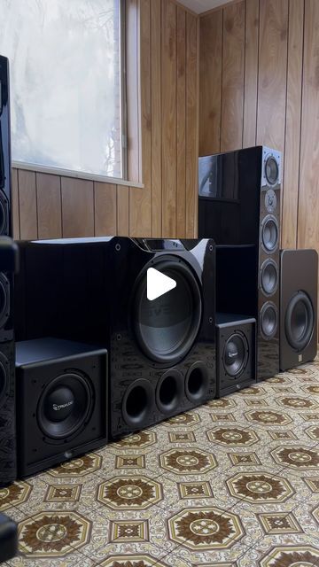 bass therapy on Instagram: "Drop the mic what a intro, my 11k system featuring the @svs_sound Prime Pinnacles ($2,000), SVS PB16 ultra ($2,500)  subwoofer, @truaudiospeakers W12 select series ($5,400) and CSUB-8’s ($1,050) 

Song: Carnival by kanye west. 

#music #audio #audio #system #audiophile #hifi #hifiaudio" Home Audio System Ideas, Kanye West Music, Svs Subwoofer, Hifi Music System, Drop The Mic, Audiophile Systems, Hifi Audiophile, Bass Trap, Music System