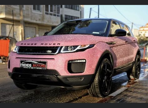 Car Range Rover, Pink Range Rovers, Dream Cars Range Rovers, Land Range Rover, Car Paint Jobs, Barbie Car, Disney Princess Movies, Dream Cars Jeep, Truck Camping