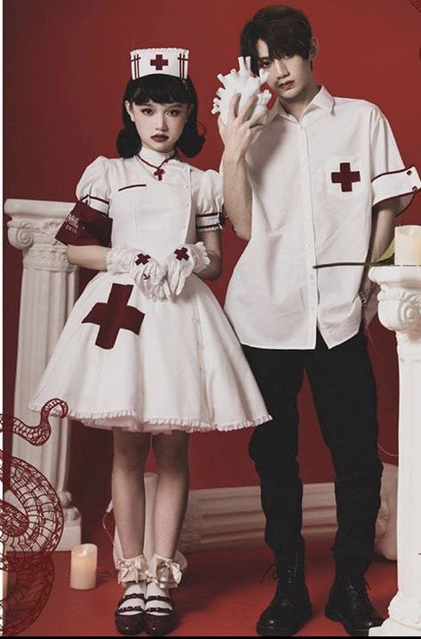 Angel Theme, Unicorn Tears, Nurse Aesthetic, Lolita Outfits, Op Dress, Nursing Clothes, September 16, Ex Machina, J Fashion