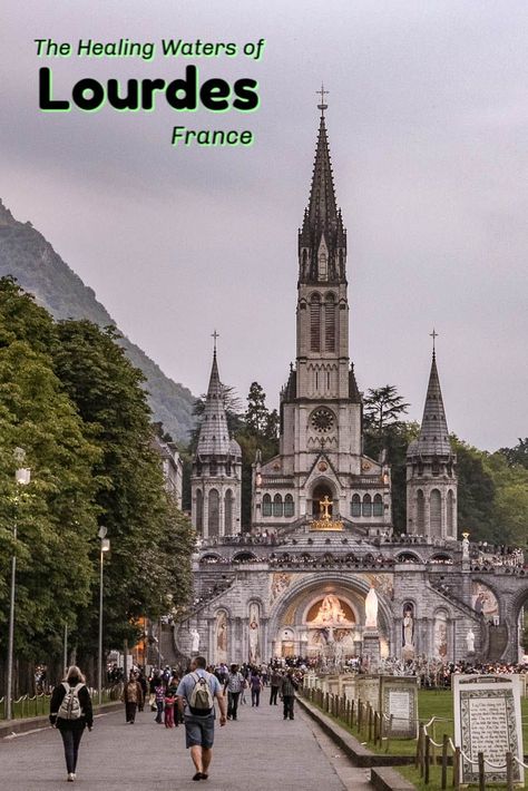 Santa Bernadette, Lourdes Grotto, Healing Water, Lourdes France, Spiritual Travel, Healing Waters, European Destination, Lady Of Lourdes, Our Lady Of Lourdes