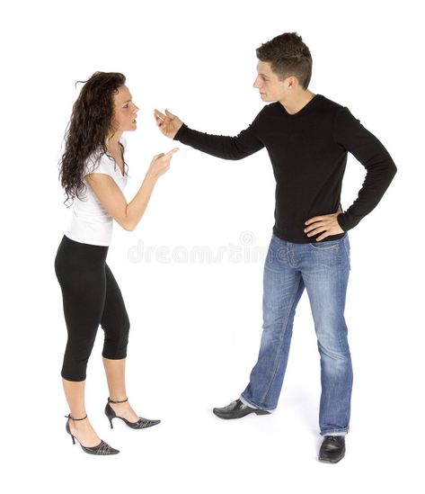 Couple's quarrel. (white background , #affiliate, #quarrel, #Couple, #background, #white #ad Quarrel Couple, Couple Background, Human Reference, Model Release, Background White, Couple Drawings, Love Images, Infographic Design, Stock Images Free