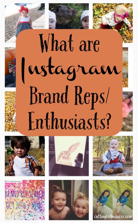 What are Instagram Brand Reps or Enthusiasts? by cuttingforbusiness.com - Make… Monetizing Instagram, Grow Small Business, Brand Rep Search, Instagram Brand, Instagram Marketing Strategy, Silhouette Cameo Tutorials, Utah Travel, Social Media Branding, Business Advice