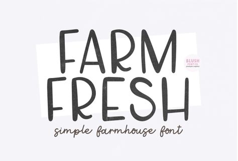 Farm Fresh is a rustic and simple script font that exudes a charming and welcoming feel. Its clean and elegant letters have a handmade quality that is perfect for branding, packaging, and designs that require a natural and organic touch. Try before you buy Farm Fresh font for iOS, Android, macOS, or Windows for free, […] The post Farm Fresh Font appeared first on FreeFontDL.