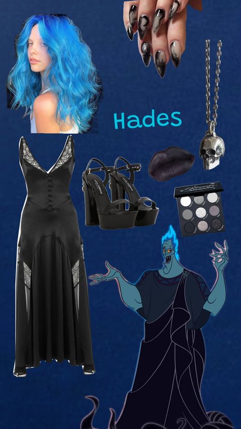 #hades Female Hades Costume, Hades Makeup Female, Hades Costume Female, Hades Halloween Costume, Hades Cosplay, Hades Costume, Halloween Inspo, Fantasias Halloween, Diy Halloween Costumes