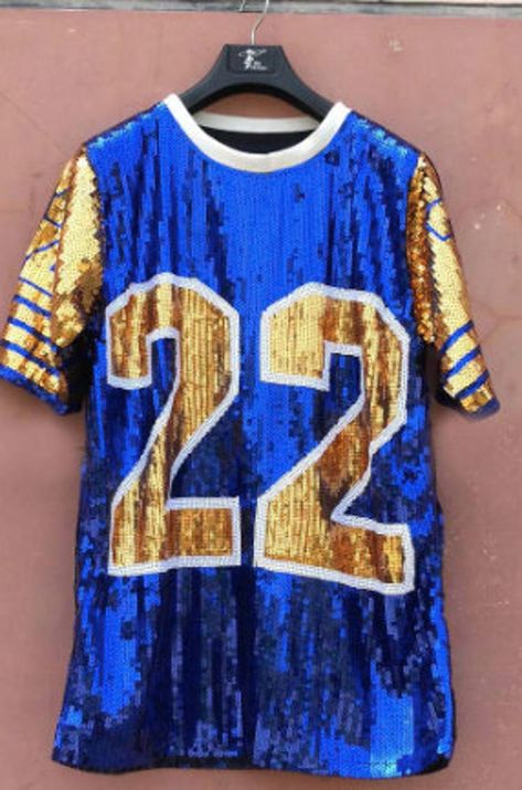 Sigma Gamma Rho Sorority Sequin | Etsy Sequin Jersey, Sigma Gamma Rho, Royal Blue And Gold, Club Tops, Dress Order, Long T Shirt, Loose Outfit, Long Tshirt, Jersey Top