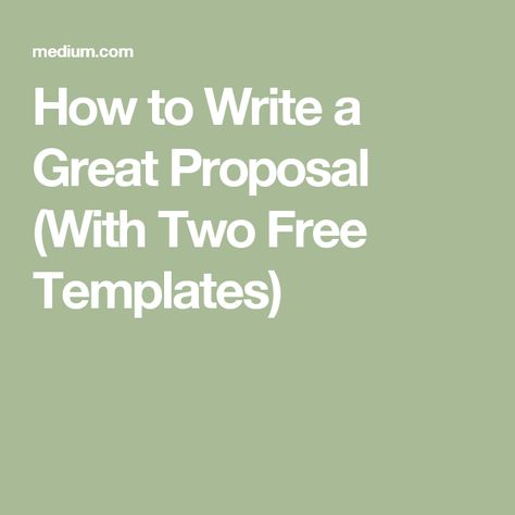 How to Write a Great Proposal (With Two Free Templates) How To Write A Proposal, Writing Proposals, Informational Writing Prompts, Proposal Paper, Screenplay Writing, Informative Essay, Writing Support, Proposal Sample, Writing A Research Proposal