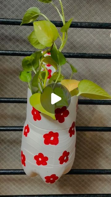 Plastic Bottle Plants Ideas, Bottle Plants Ideas, Plastic Bottle Planter, Planter Diy, Diy Plastic Bottle, Bottle Craft, Diy Bottle Crafts, Diy Bottle, Hanging Planter