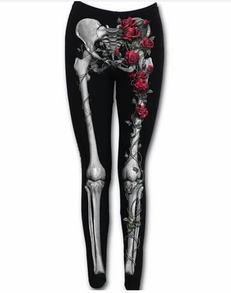 Gothic Trousers, Goth Leggings, Gothic Leggings, Attitude Clothing, Tattoo Clothing, Rose Leggings, Buy Leggings, Skull Clothing, Inked Shop