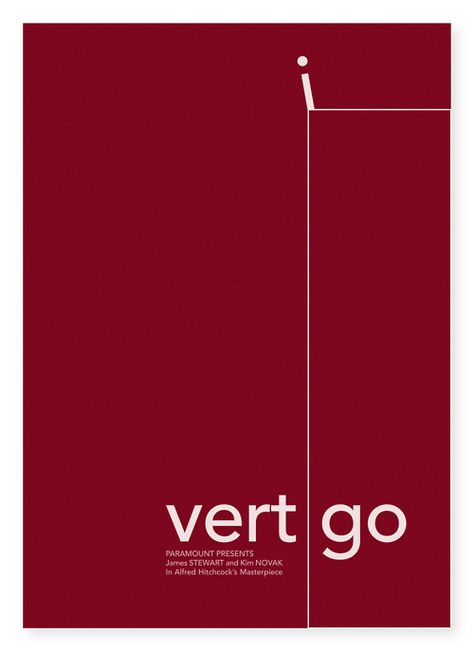 Vertigo Poster, Hitchcock Movies, Logo Typo, Jimmy Stewart, Kim Novak, Film Posters Minimalist, Best Movie Posters, Final Exam, Minimalist Movie Poster