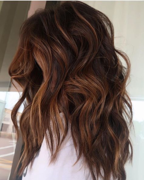 Fall Hair Color Trends, Caramel Highlights, Your Hairstyle, Brown Hair With Highlights, Fall Hair Color, Hair Color Dark, Fall Hair Colors, Dark Brown Hair, Hair Color Trends