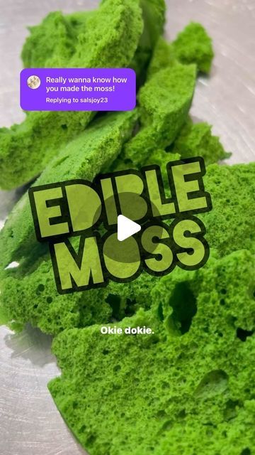 Folklore Cake, Edible Moss, Moss Cake, Dessert Shooters Recipes, Zelda Cake, Shooter Recipes, Bug Cake, Cake Stall, Dessert Shooters