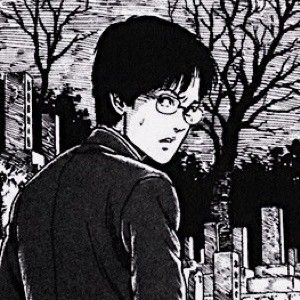 Pfp Junji Ito, Junji Ito Icons, Junji Ito Pfp, Ito Junji, Horror Anime, Japanese Horror, Junji Ito, Anime Monochrome, Matching Pfp