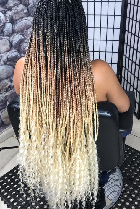 Platinum Blonde Ombre, Deep Brown Hair, Latest Braided Hairstyles, Ombre Braid, Lemonade Braids Hairstyles, Color Rubio, Braided Hairstyles For Teens, Braided Hairstyles For Black Women Cornrows, Blonde Braids