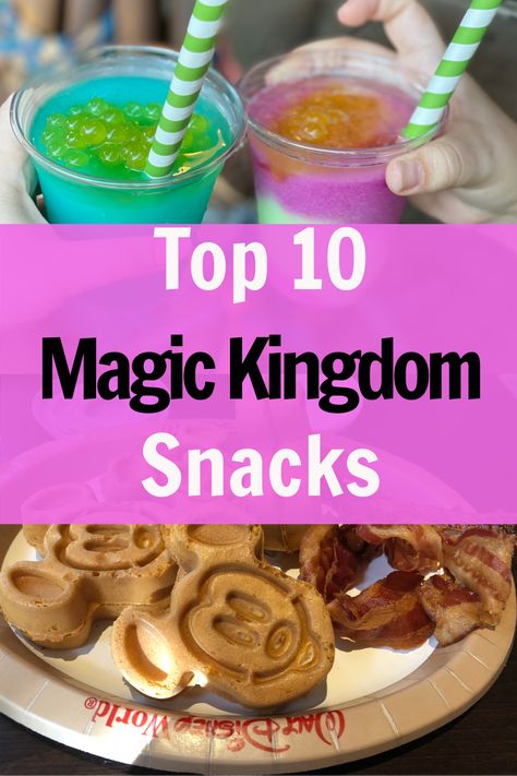 Best Disney Food, Disney Dessert Recipes, Best Disney World Food, Magic Kingdom Snacks, Magic Kingdom Orlando, Magic Kingdom Food, October Food, Disney Foods, Sweat Treats