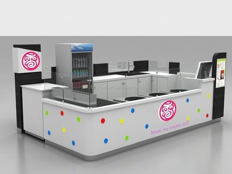 Kiosk Cafe, Coffee Kiosk, Fast Food Drinks, Kiosk Design, Kiosk, Bubble Tea, Cafe Bar, Shopping Mall, Bar Decor