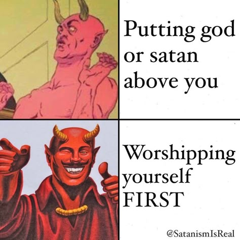 Satanism Pfp, Satanism Art, Satanism Rules, How To Practice Satanism, Hail Yourself, Satanism Facts, Satanic Rules, What Is Satanism, Laveyan Satanism