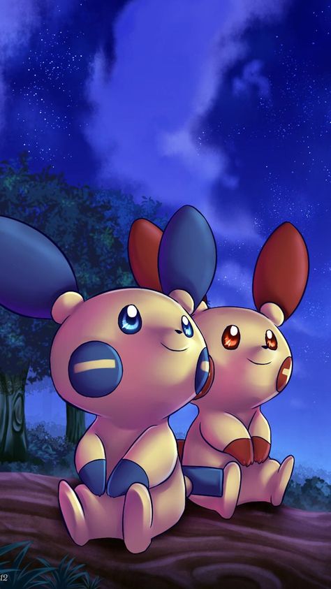 Plusle Pokemon Art, Minun And Plusle Wallpaper, Pokemon Mimikyu Wallpaper, Plusle Minun, Mudkip Wallpaper Iphone, Pokemon Mimikyu Fanart, Pokemon Wallpaper Mudkip, Outside Movie Night Ideas, Movie Night For Kids