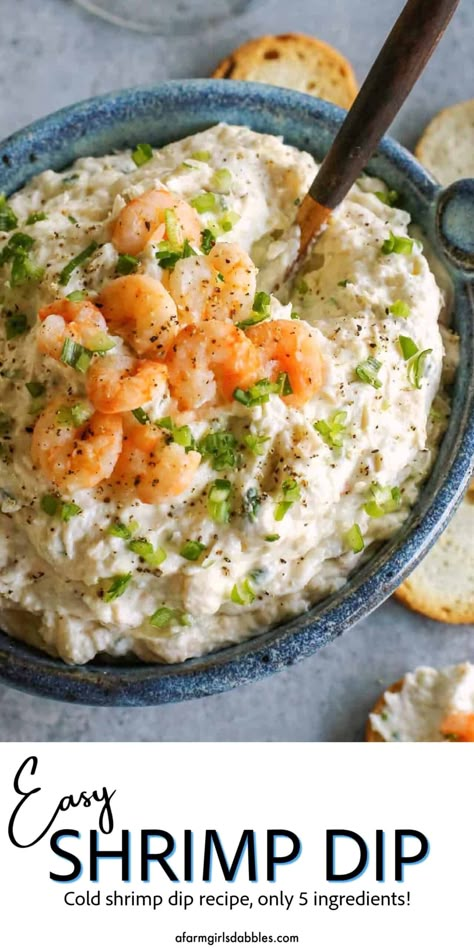 Mom’s Shrimp Dip Creamy Shrimp Dip Recipe, Shrimp Dip Recipe With Cream Cheese, Hot Shrimp Dip Recipe, Appetizers With Shrimp, Shrimp Cheese Ball, Easy Shrimp Dip, Shrimp Dip With Cream Cheese, Holiday Appitizers, Shrimp Dips