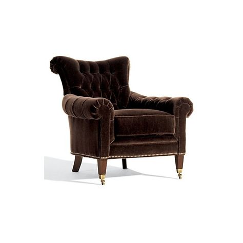 Ralph Lauren Home - Tayte Chair - RalphLaurenHome.com found on Polyvore English Country Decor Ralph Lauren, English Country Decor Cottage, Sofa Png, English Country Decor Living Room, Blue Velvet Chairs, Armchair Bedroom, Velvet Chairs, English Country Decor, English Country Style