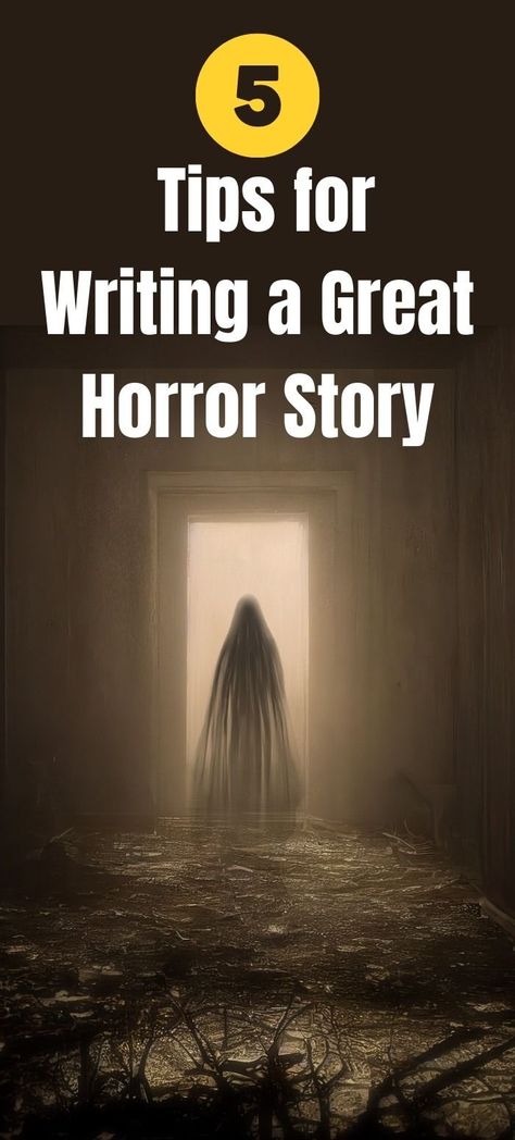 Need advice on writing a horror story? Check out these 5 top horror story writing tips! Horror Story Writing, Story Writing Tips, Writing Horror, The Matterhorn, Gothic Fiction, Story Writing Prompts, Tips For Writing, Horror Novel, Hero's Journey