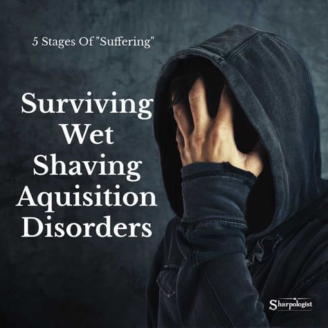 “Surviving” Wet Shaving Acquisition Disorders Today on Sharpologist #shaving #wetshaving Vintage Razors, Shaving Tips, Wet Shaving, Shaving