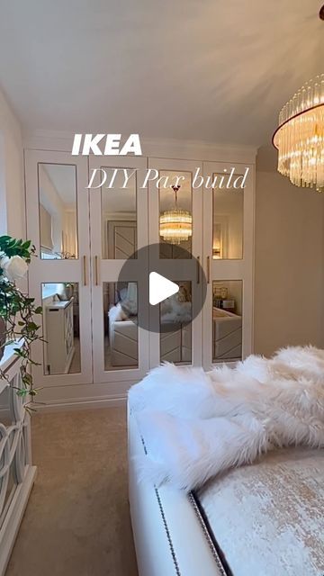 Wardrobe Room Idea, Built In Wardrobe Diy, Adding A Closet To A Bedroom, Small Built In Wardrobe Ideas, Ikea Wardrobe Ideas, Diy Built In Wardrobe, Diy Walk In Closet On A Budget, Built In Wardrobe Ideas Layout, Built In Wardrobe Ideas