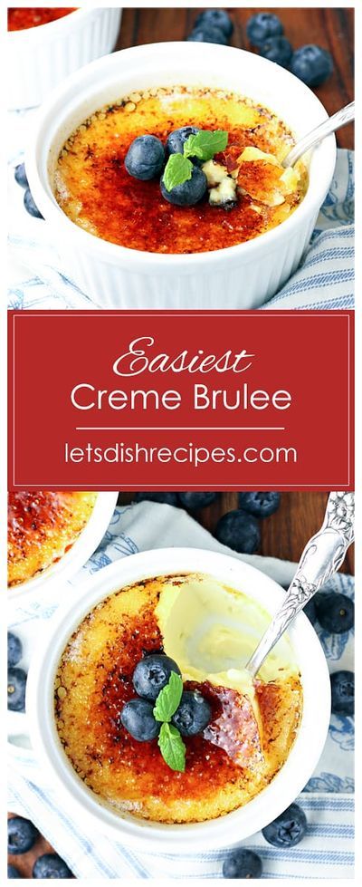 Creme Brulee Recipe Easy, Ramekin Recipe, Creme Brulee Recipe, Brulee Recipe, Breakfast Bread Recipes, Baked Peach, Simple Pantry, Fun Easy Recipes, Classic Desserts