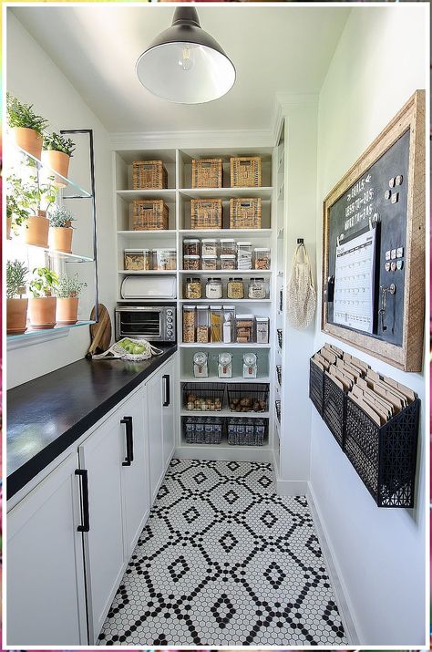 Pantries - Visit today for you will not know what you will discover. Click to visit NOW! Diy Pantry Cabinet, Renovation Mood Board, Walk In Pantry Ideas, Pantry Renovation, Pantry Inspiration, Log Home Ideas, Old Bathrooms, Plant Window, Inexpensive Decor