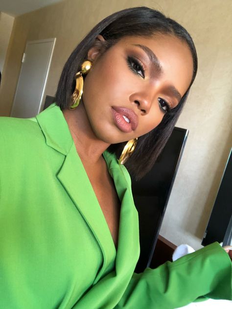 Kenya West, Makeup Ideas For Black Women, Ryan Destiny, Mekap Mata, Smink Inspiration, Dark Skin Makeup, Makeup For Black Women, Girls Makeup, Black Girls Hairstyles