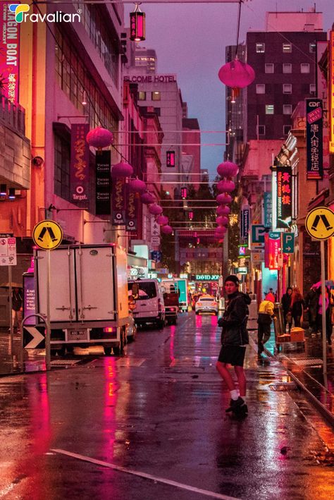 Established in 1851, Melbourne’s Chinatown is one of the oldest in the West. Its internationally renowned Chinese cuisine continues to attract visitors from all over the world. Queensland’s Gold Coast is hoping to revitalise its tourism industry with a new Chinatown development in Southport, in the city’s central business district. #travalianworld #sydney #chinatown #australia #culture #street #light #explore #amazing #travelphotography Australia Culture, Canal City, Central Business District, Tourism Industry, Photoshoot Inspo, Business District, Street Light, South Wales, New South Wales