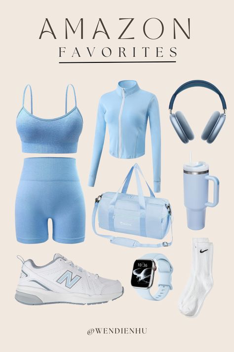 blue workout outfit, blue workout aesthetic, blue workout set, blue workout shorts outfit, blue workout legging outfit, blue workout outfit aesthetic, amazon finds, airpod max aesthetic outfit, amazon workout clothes, amazon workout outfit women, amazon workout sets, amazon workout clothes, amazon workout 2023, airpod max aesthetic outfit, airpod max case, airpod max blue, gym bag, blue duffle bag, new balance women, blue new balance, blue apple watch, blue tumbler, stanley tumbler, nike socks Light Blue Workout Outfit, Light Blue Gym Outfit, Blue Pilates Princess Aesthetic, Blue Workout Aesthetic, Blue Gym Aesthetic, Airpod Max Blue, Blue Athletic Outfit, Blue Gym Outfit, Blue Workout Outfit