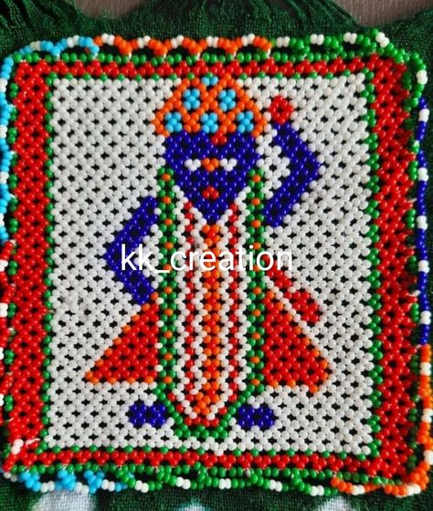 Jeko Moti Work Blouse, Jeko Moti Work, Moti Work Blouse, Beads Belt, Diy Necklace Patterns, Moti Work, Seed Bead Bracelet Patterns, Blouse Ideas, Bead Embroidery Tutorial