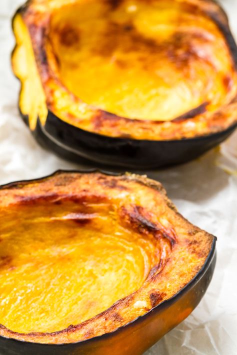 Baked Acorn Squash Zucchini Zoodles, Acorn Squash Recipe, Nutrisystem Recipes, Acorn Squash Recipes, Squash Recipe, Side Dish Recipes Easy, Acorn Squash, Winter Squash, Squash Recipes