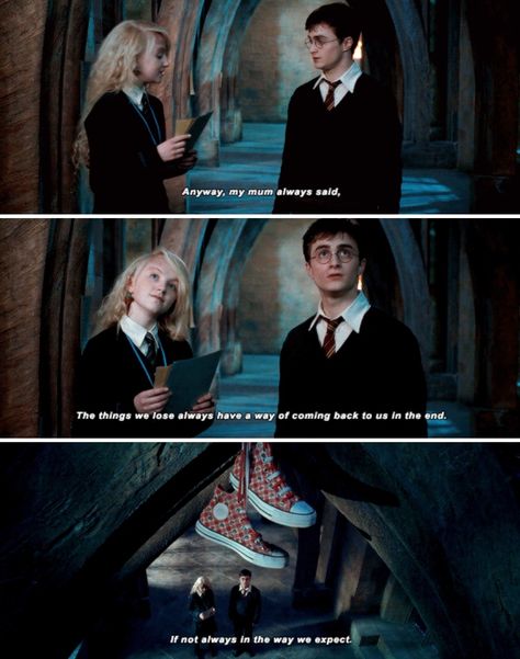 Harry Potter - Luna Lovegood Luna Lovegood And Harry Potter, Harry Potter X Luna Lovegood, Luna Lovegood X Harry Potter, Harry Potter And Luna Lovegood, Harry And Luna, Luna Lovegood Tumblr, Luna Lovegood Personality, Luna Quotes Harry Potter, Luna Lovegood Quotes