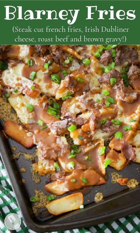 Irish Poutine, Beef And Brown Gravy, Irish Fries, Roast Beef Gravy, Dubliner Cheese, Gravy Fries, Dirty Fries, Indulgent Recipes, Roast Gravy