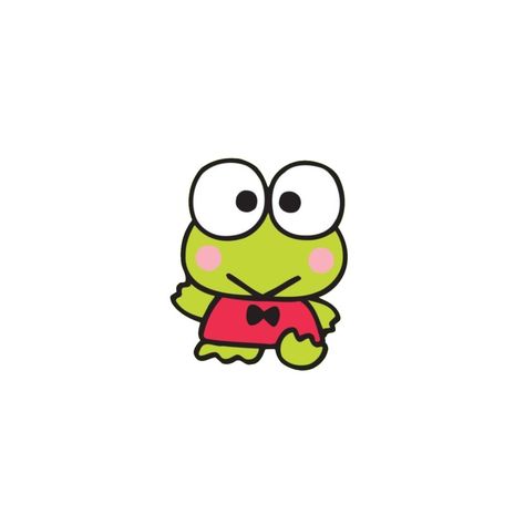 Sanrio Tattoos Keroppi, Keroppi White Background, Keroppi Png Icon, Kerropi Icon Png, Kerropi Pfp Icon, Kuropin Hello Kitty, Kuropin Hello Kitty Frog, Keroppi Aesthetic Icon, Kuropin Sanrio