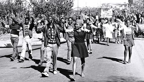 The June 16 1976 Uprising that began in Soweto and spread countrywide profoundly changed the socio-political landscape in South Africa. Events that triggered the uprising can be traced back to policies of the Apartheid government that resulted in the introduction of the Bantu Education Act in 1953. Youth Day South Africa, Soweto Uprising, Student Protest, Black Consciousness, Youth Day, Today In History, New Africa, African History, Black Man